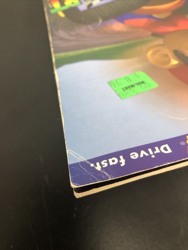 Vintage 1997 Nintendo Offizieller Spielerführer Mario Kart 64 - KEINE Stoßstange Aufkleber - Bild 5 von 8