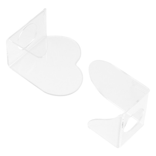 2 Pcs Color Cream Mixing Makeup Artist Tool Makeup Mixing Board Nail Spatula - Picture 2 of 12