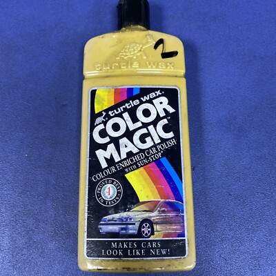 Turtle Wax Color Magic Autolack Politur stellt verblasste Kratzer wieder her BEIGE-GOLD