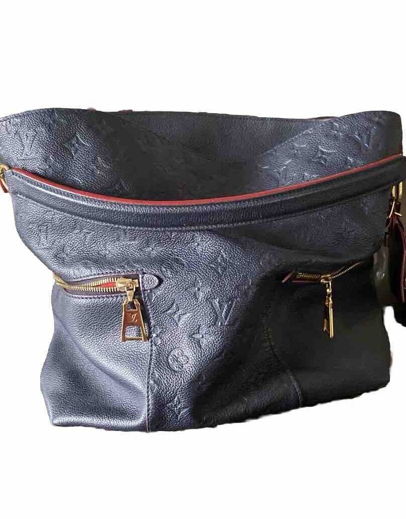 Louis Vuitton Melie Empriente Navy And Red - image 1