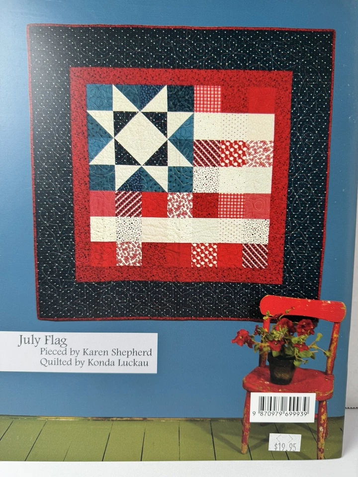 Simply Charming Seasons charm pack quilt pattern book - Image 2 of 4