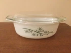 Vintage Pyrex 1  1/2 Quart Honeysuckle Casserole
