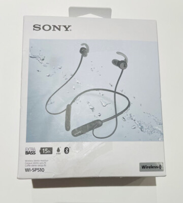 Sony WI-SP510 In-ear Wireless Headphones, 15h Battery Life, FOR SPARES OR  REPAIR 4548736107373 UK