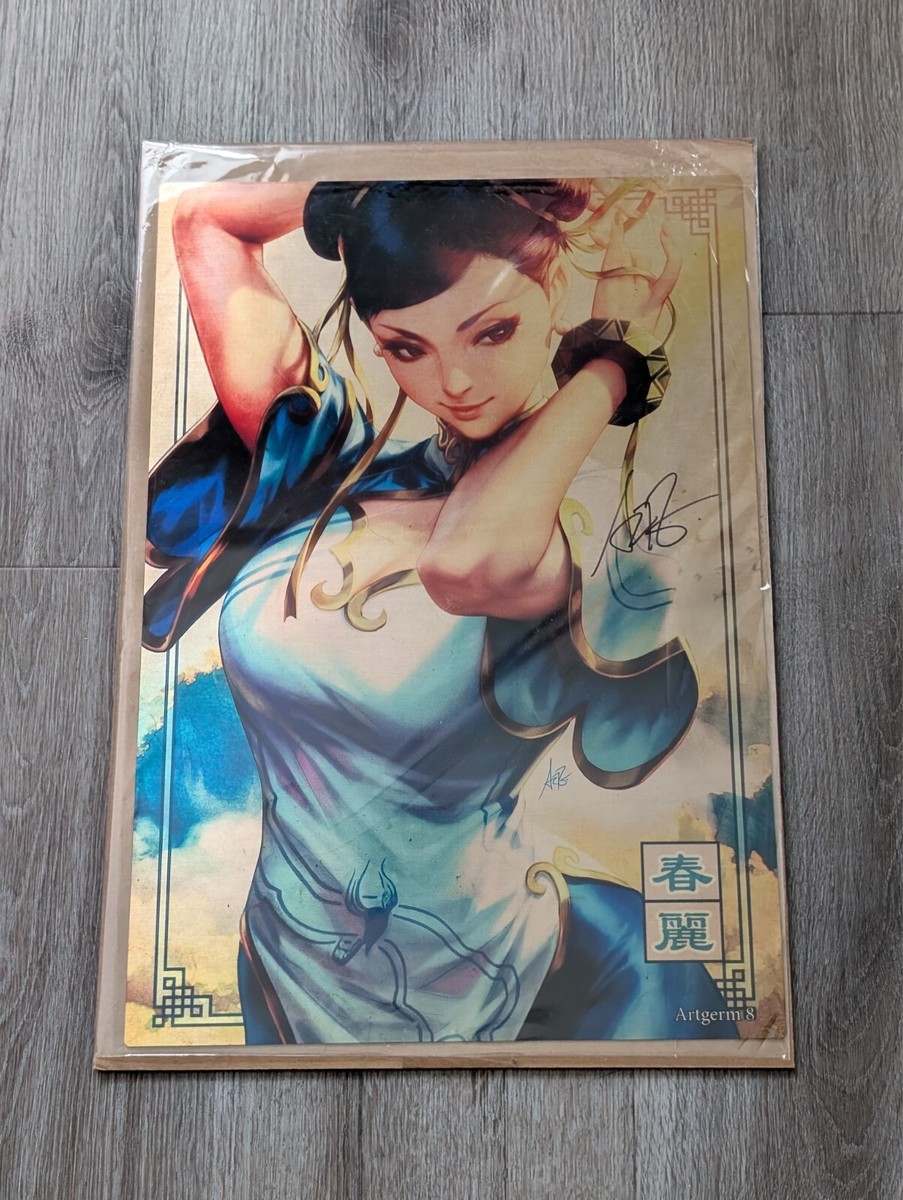 ストリートファイター リュウポスターby Artgermサイン入り ストリートファイター リュウポスターby Artgermサイン入り