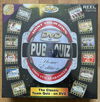 Host Your Own Pub Quiz DVD Spiel Heimausgabe Cheatwell Spiele 2006 NEU VERSIEGELT