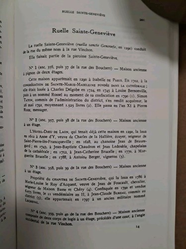 LIVRE HISTOIRE DES RUES ET DES MAISONS DE LAON Aisne Monographie Maxime De Sars - Picture 11 of 23