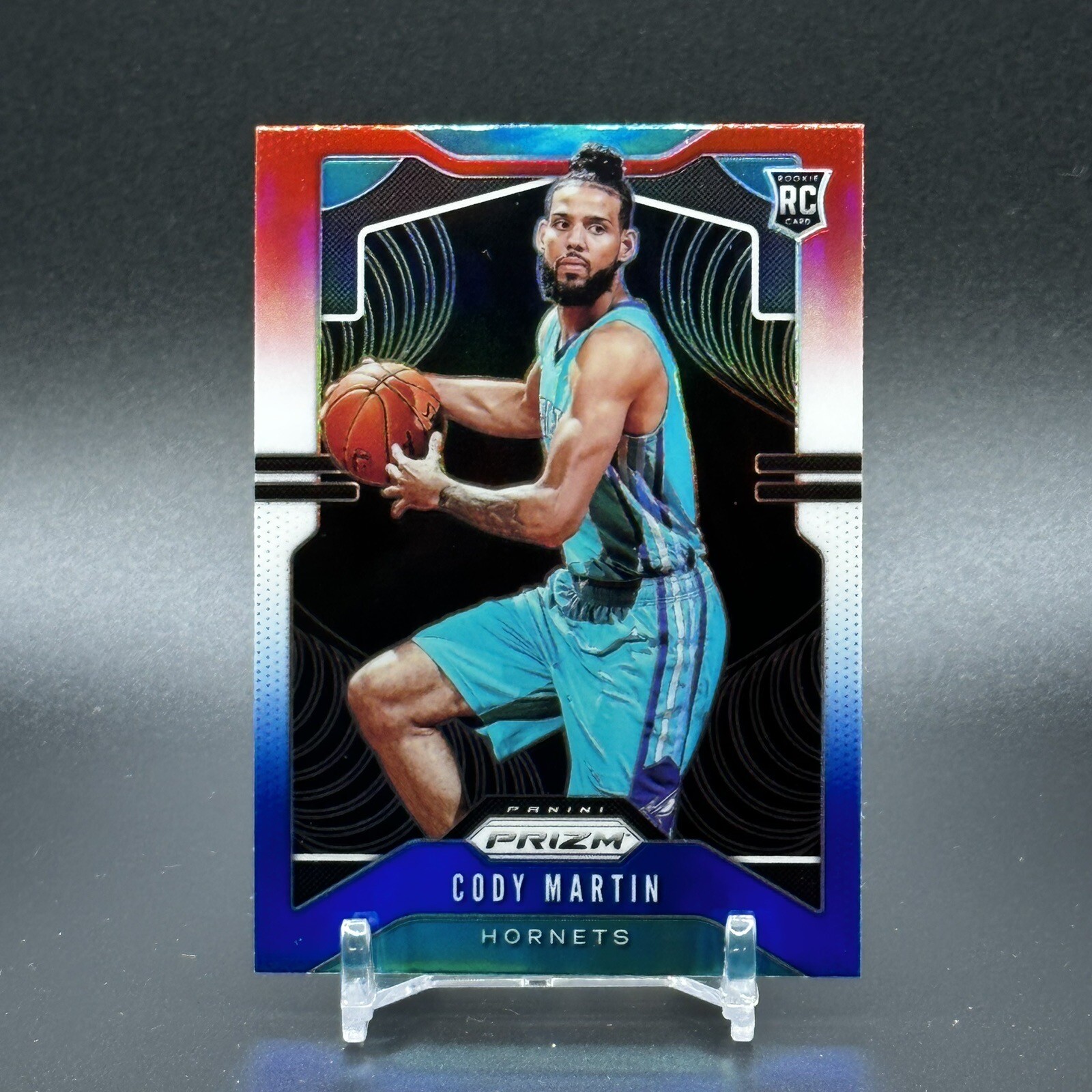 2019-20 Prizm Cody Martin Red White Blue PARALLEL RWB Prizm Rookie RC - Hornets