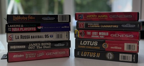 10 Boxed Sega Genesis Spiele - The Lost World, Lightning Force, Mickey, & mehr!! - Bild 3 von 5