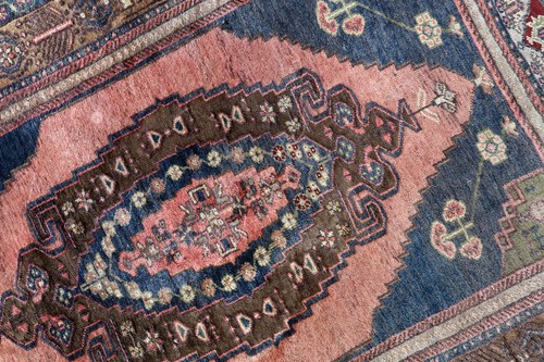 Alfombra turca anatolia vintage hecha a mano 3,7' x 5,6' (113 cm x 173 cm), años 70 - 1C10 - Imagen 5 de 11