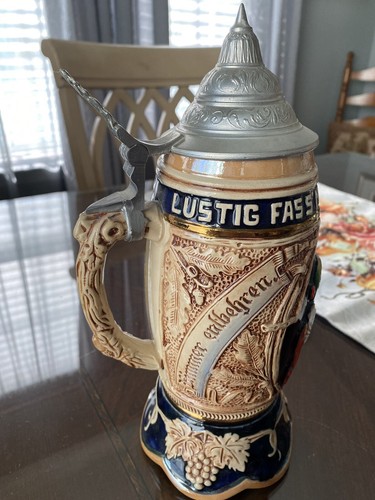 King Stein made in Germany vintage hand Painted Beautiful Details - Picture 3 of 11