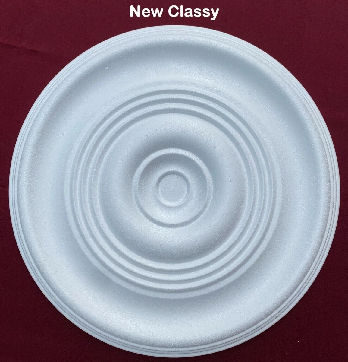 Polystyrene Ceiling Rose Homebase Shelly Lighting