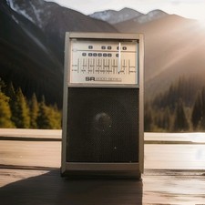 Sears Pocket Radio SR 2000 Series with 4 Bands AM ,FM ,TV1 , And TV2  Rare 