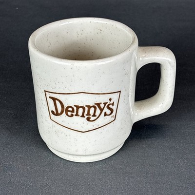 Vintage Denny s Diner Coffee Mug Speckled Nostalgic- FREE SHIPPING