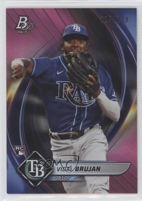 2022 Bowman Platinum Pink 19/199 Vidal Brujan #23 Rookie RC 1u6