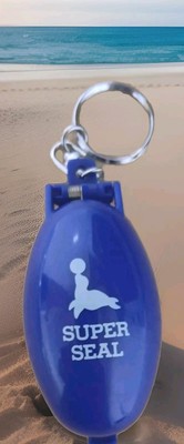 Takara Pocket Critter Schlüsselanhänger Super Seal. Funktioniert nicht (leicht zu reparieren)