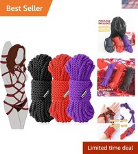 Explore BDSM with 32ft Shibari Sex Rope - Perfect for Couples Adventurers