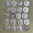 20 90% Silver Roosevelt dimes
