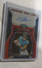 2025 Panini Certified - Rookie Roll Call Auto Elic Ayomanor #RRC-EAO #52/99