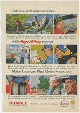Humble Happy Motoring Service Life is a Little More Carefree 1963 Vintage Ad