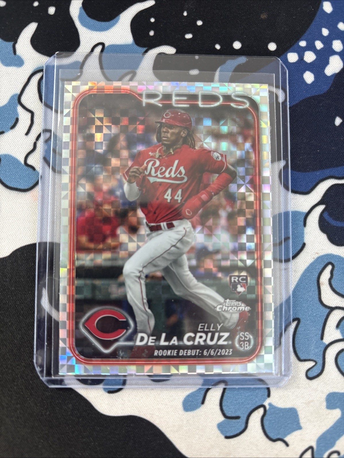2024 Topps Chrome Update Series - Rookie Debut Elly De La Cruz #USC150 X-Fractor