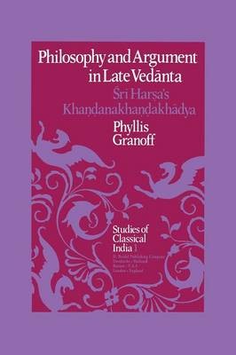 Philosophie und Argumentation im späten Vedanta - 9789400998247