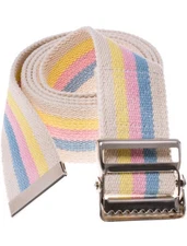 Universal Secure Transfer Gait Belt, 72 Inch, 100% Cotton, Machine Washable 