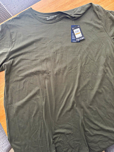 Under Armour Freedom Flag Graphic T-Shirt Men's 4XLT Big & Tall Green Loose