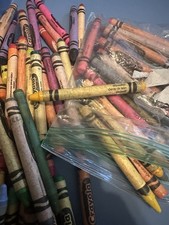 Huge Lot Vintage Crayola Crayons Some Retired Colors Mixed Binney  Smith USA