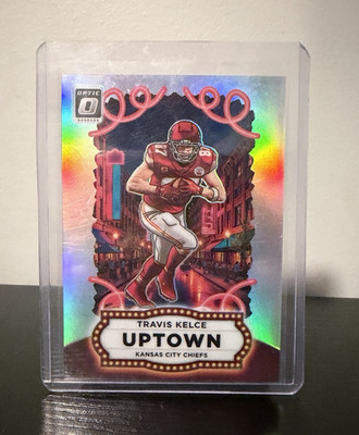 Panini 2025 Donruss Optic Uptown Travis Kelce Chiefs Insert 