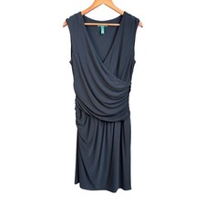 NWT Ralph Lauren Size 14 ruched boy-con black dress $130 retail