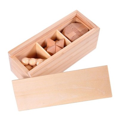 Kong Ming Schloss Spielzeug Luban Schloss Holz Intelligenz Schloss Puzzle 3D