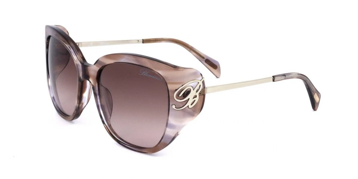BLUMARINE Donna Eyewear SBM750S (0AQQ) 54/19 Brown Gradient Pink Marrone Blumarine Sunglasses & Sunglasses Accessories for Women for  main image 4