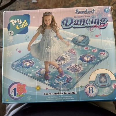 Dance Mat Toys Girl Gift 8-Button Frozen Dance Pad Wireless Bluetooth Electronic