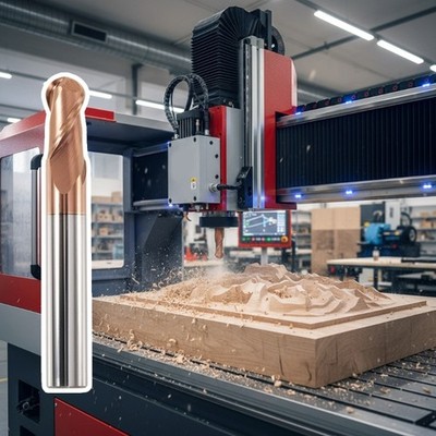 Precise Ground Ball Nose Bit For Milling Machines And Engraving Systems
