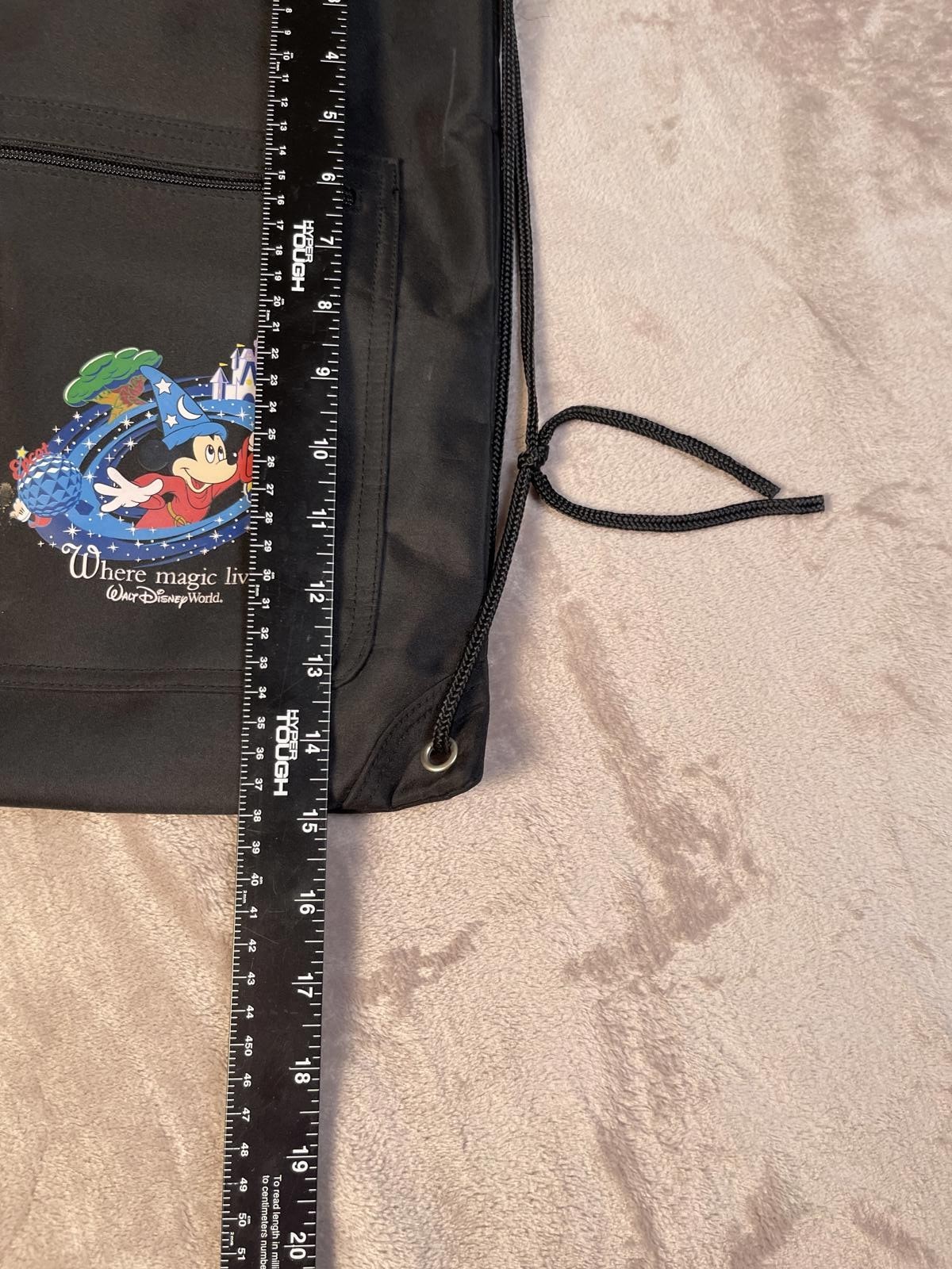 Disney Mickey Mouse Drawstring Backpack - image 9