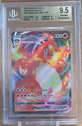 Charizard VMAX graded BGS 9.5 for sale on eBay