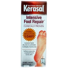 4 Pack Kerasal Intensive Foot Repair Ointment, 1 oz