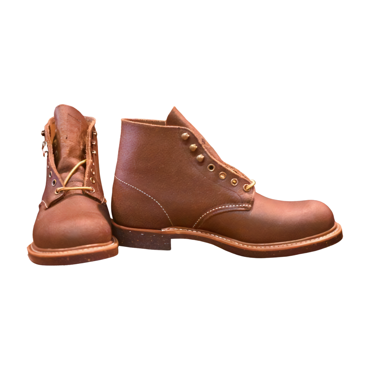 MINT 2014 Red Wing 8015 Blacksmith Boots 9D Brown Spitfire