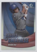 2022 Bowman Chrome Shades of Greatness Wilman Diaz #SG-25 0q1p