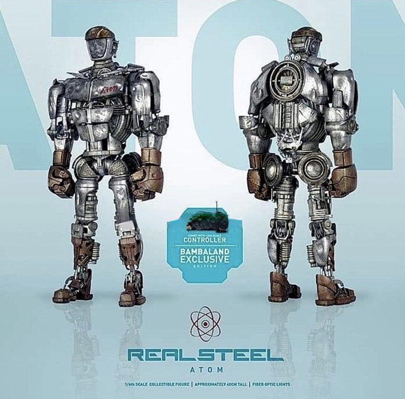 REAL STEEL ATOM フィギュア 3ATOYS Real Steel ATOM Collectible Action Figure Model Limited