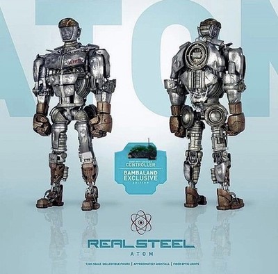 REAL STEEL ATOM フィギュア 3ATOYS Real Steel ATOM Collectible Action Figure Model Limited