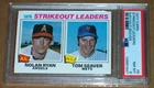 1977 Strikeout Leaders (Nolan Ryan) #6 Topps PSA 8 California Angels