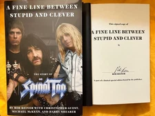 SIGNED ROB REINER~A Fine Line Between Stupid and Clever: The Story of Spinal Tap
