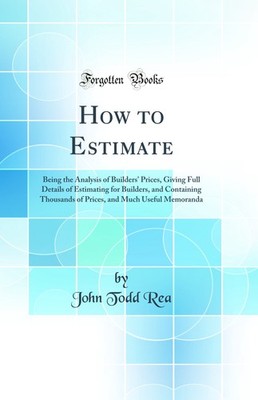How to Estimate (Classic Reprint)