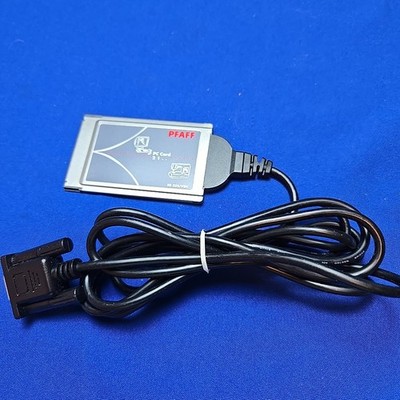 Genuine PFAFF PC Card RS232/V24 with USB cable for 2140 2144 2170 NOS