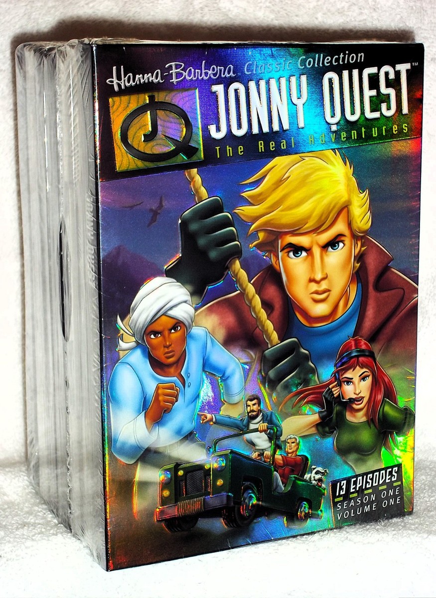 Jonny Quest The Complete Set (DVD, 2024, 14-Disc) 80s cyber sci-fi
