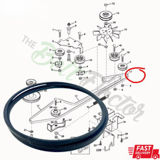 CLASSIC Trasmissione DRIVE DECK CINGHIA ADATTA PER JOHN DEERE LTR155 LTR166 LTR180