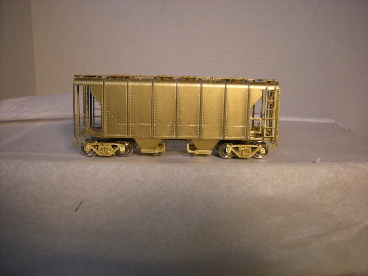 Overland Models Brass HO scale B&O N-34 Wagon Top Covered Hopper