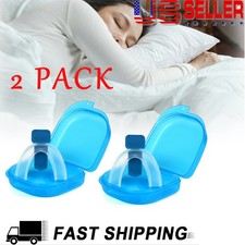 Anti Snore Mouthpiece Aid Stop Snoring Device Apnea Guard Bruxism Sleeping Aids