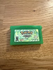 Pokemon Leaf Green GBA Authentic - Save Tested Gameboy Advance Cartridge Only